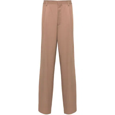 Lardini Trousers In Brown