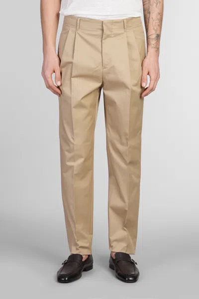 Lardini Pants In Beige Cotton