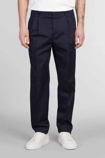 LARDINI PANTS IN BLUE COTTON