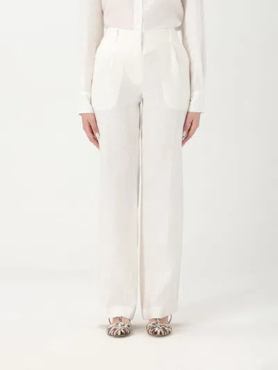Lardini Pants  Woman Color White