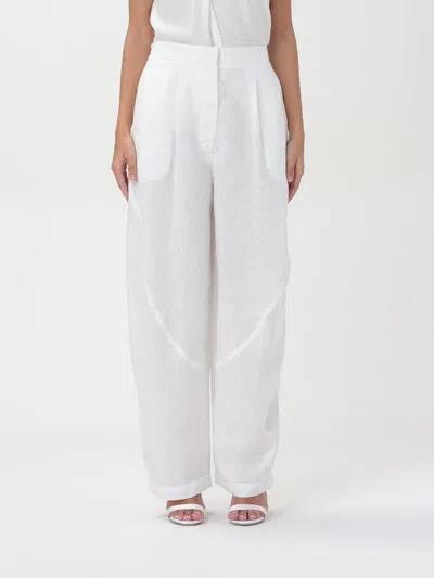 Lardini Pants  Woman Color White