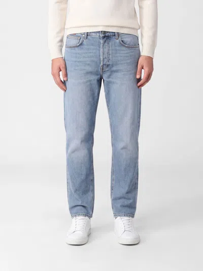 Lardini Pants Men Color Blue In Brown