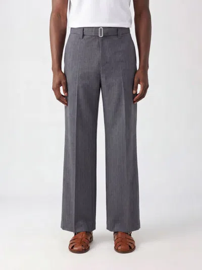 Lardini Pants Men Color Blue In Gray