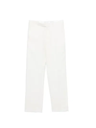 Lardini Papalu Zip Trousers In White