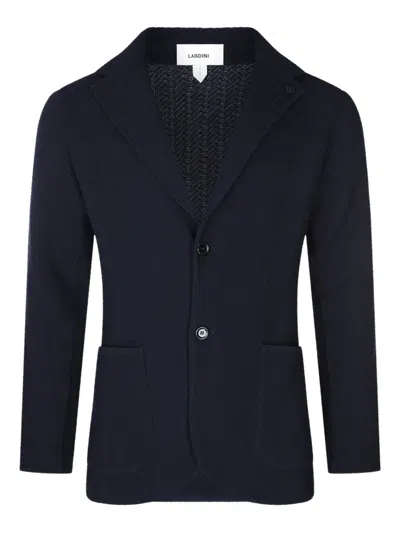 LARDINI PATCH POCKET BLAZER