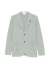 Lardini Patch Pocket Blazer In Blue