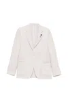 Lardini Patch-pocket Blazer In Pink