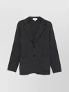 Lardini Single-breasted Knitted Blazer In Gray