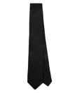 Lardini Patterned-jacquard Tie In Black