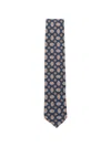 Lardini Patterned Tie In Gray