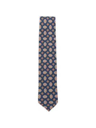 Lardini Patterned Tie In Gray