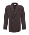 Lardini Knit Jacket Button Detailing In Black
