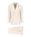 Lardini Double-breasted Blazer In White