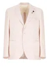 Lardini Peak Lapel Blazer Buttoned Cuffs