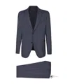 Lardini Wool Suit In Blue