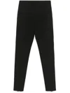 Lardini Pinstriped Trousers In Black