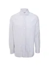 Lardini Pinstripe-pattern Shirt In White