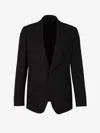 Lardini Single-breasted Blazer In Black