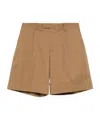 Lardini Men's Pleated Front Pocket Shorts In Green