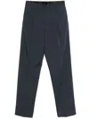 Lardini Pleat-detailed Trousers In 蓝色