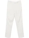 Lardini Hose Mit Bundfalten In Nude