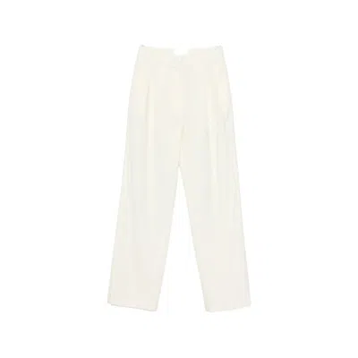 Lardini Pleat-detail Wide-leg Trousers In Neutral
