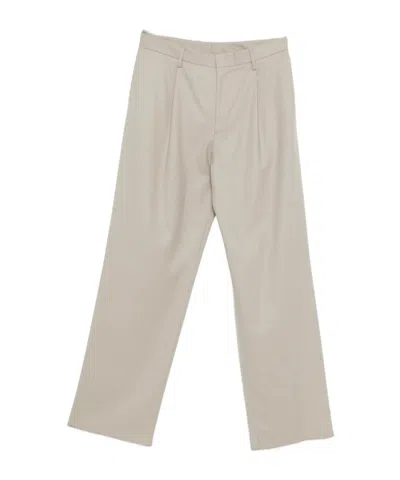 LARDINI PLEATED-FRONT TROUSERS