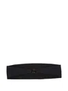 Lardini Adjustable Wide Smoking Band In Blue