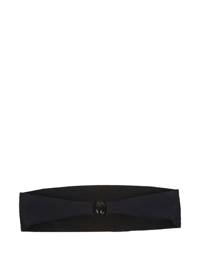 Lardini Pleated Smoking Belt In Blue