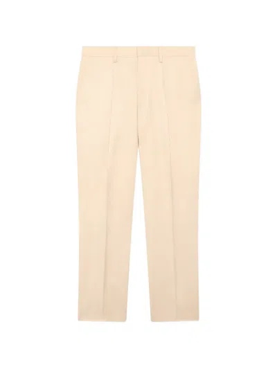 Lardini Pleated Straight-leg Trousers In Neutral