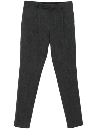 Lardini Pleated Trousers In 灰色