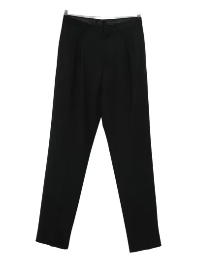 Lardini Pleated Trousers In Black