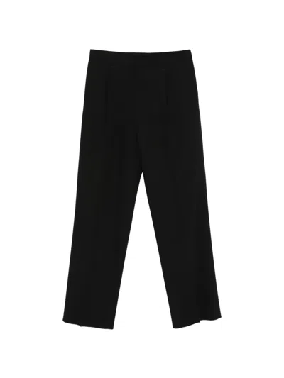 Lardini Pleated Trousers In Black