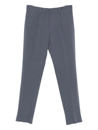 Lardini Pleated Trousers In Gray