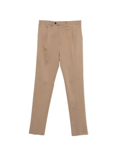 Lardini Pleated Trousers In Black