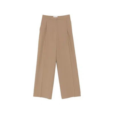 Lardini Pleated Trousers In Neutral