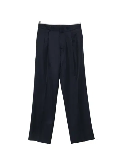 Lardini Pleated Wide-leg Trousers In Animal Print