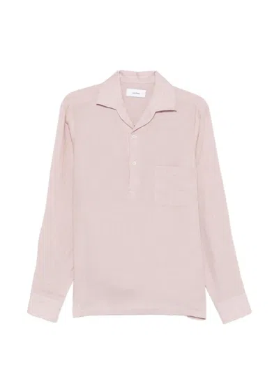 Lardini Pocket Shirt In Pink