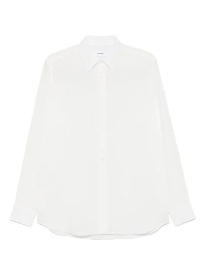 Lardini Long-sleeve Shirt In White