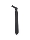 Lardini Pointed-tip Tie In Black