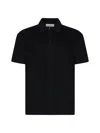 Lardini Knitted Polo. In Black
