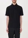 Lardini Logo-embroidered Cotton Polo Shirt In Black