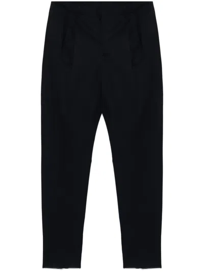 Lardini Pressed-crease Trousers In Blue
