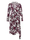 Lardini Elegant Purple Viscose Suit For Women