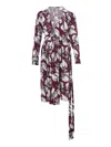 Lardini Elegant Purple Viscose Suit For Women In Viola