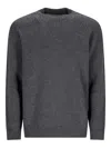 Lardini Raglan-sleeve Sweatershirt In Gray