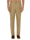 Lardini Regular Fit Pants In Beige