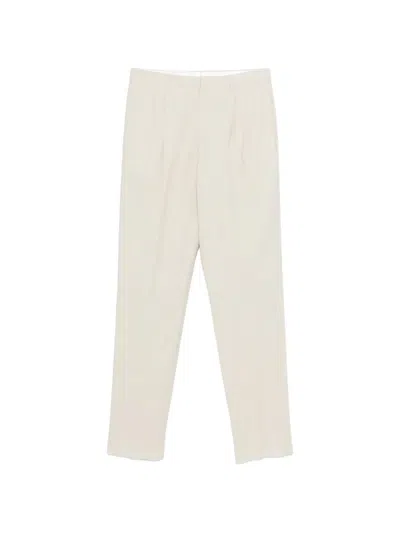 Lardini Regular Trousers In White