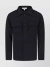 Lardini Relaxed Fit Jacket Front Pockets In Black