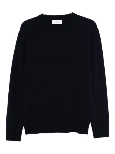 Lardini Ribbed Neck Sweater For Men In Multi